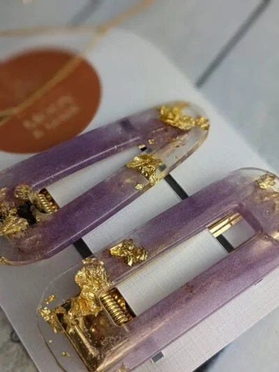 Resin Hair Clips - Image 2