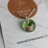 Sea Glass and Shell in Resin Pendant Necklace - Image 2
