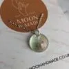 Sea Glass and Shell in Resin Pendant Necklace - Image 2