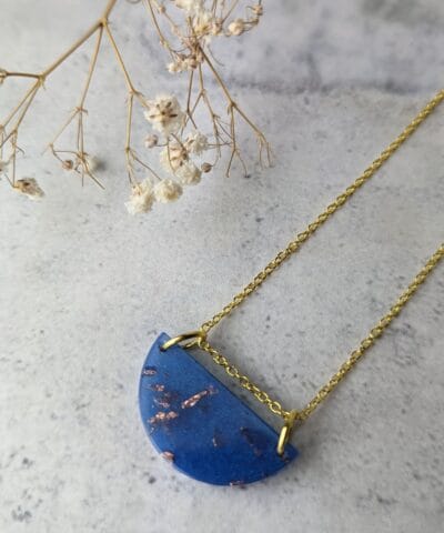 Resin Pendant Necklace