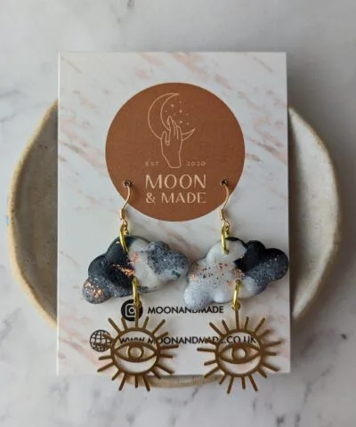 Handmade Clay Earrings