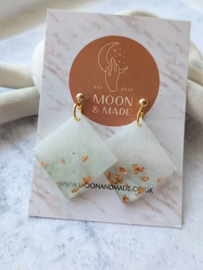 Handmade Resin Earrings