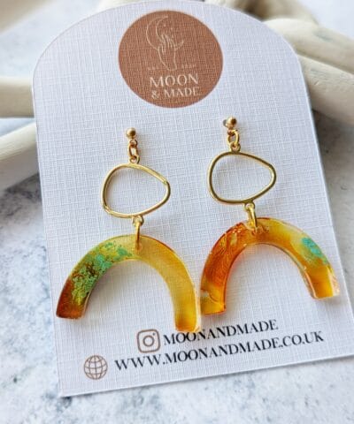 Handmade Resin Earrings
