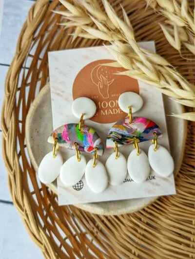 Handmade Polymer Clay Earrings