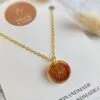Handmade Resin Necklace - Image 2