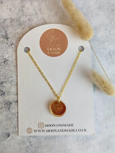 Handmade Resin Necklace