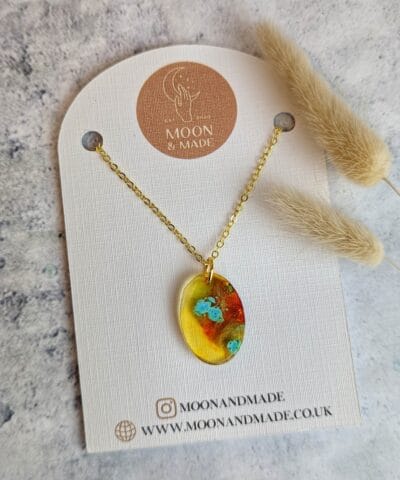 Handmade Resin Necklace