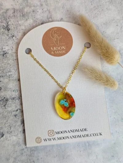 Handmade Resin Necklace