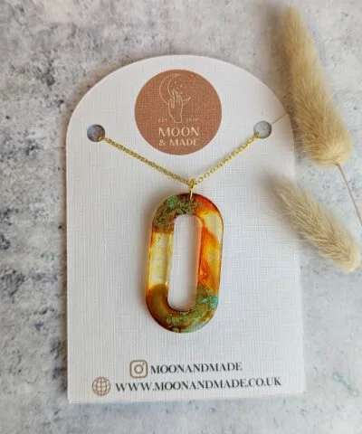 Handmade Resin Necklace