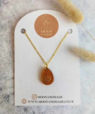 Handmade Resin Necklace