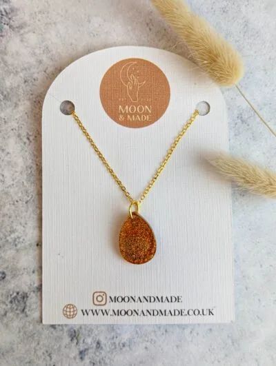 Handmade Resin Necklace