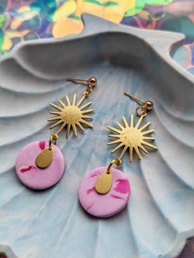 Handmade Polymer Clay Earrings